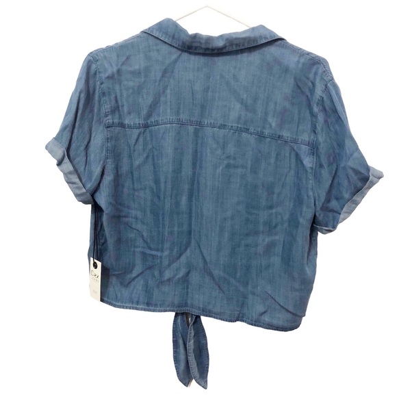 🆕 Dex Tied Denim Shirt Blue size L - Picture 3 of 6